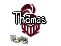 Sticker | Thomas (Glitter) | Paris 2023