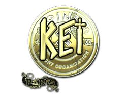 Sticker | KEi (Gold) | Paris 2023