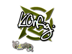 Sticker | k0nfig (Glitter) | Paris 2023