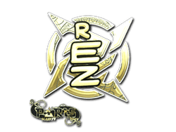 Sticker | REZ (Gold) | Paris 2023
