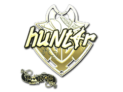Sticker | huNter- (Gold) | Paris 2023