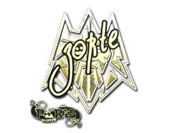 Sticker | zorte (Gold) | Paris 2023