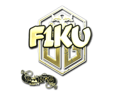 Sticker | F1KU (Gold) | Paris 2023