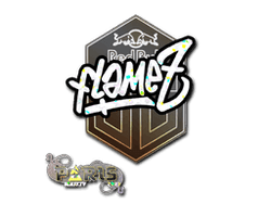 Sticker | FlameZ (Glitter) | Paris 2023