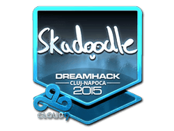 Sticker | Skadoodle (Foil) | Cluj-Napoca 2015