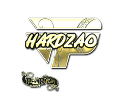 Sticker | hardzao (Gold) | Paris 2023
