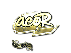 Sticker | acoR (Gold) | Paris 2023