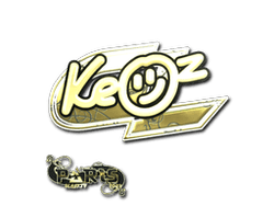 Sticker | Keoz (Gold) | Paris 2023