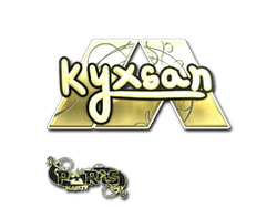 Sticker | kyxsan (Gold) | Paris 2023