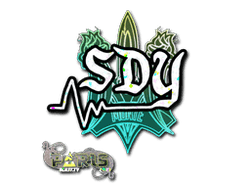 Sticker | sdy (Glitter) | Paris 2023