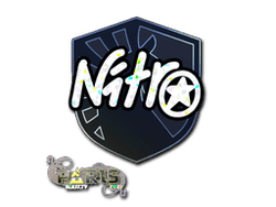 Sticker | nitr0 (Glitter) | Paris 2023