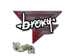 Sticker | broky (Glitter) | Paris 2023
