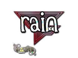 Sticker | rain (Glitter) | Paris 2023