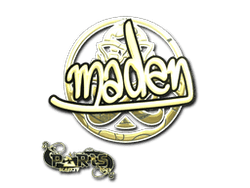 Sticker | maden (Gold) | Paris 2023