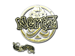Sticker | NertZ (Gold) | Paris 2023