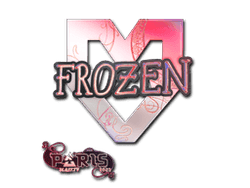 Sticker | frozen (Holo) | Paris 2023