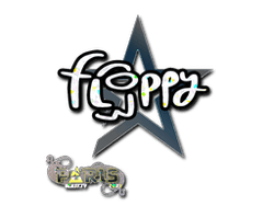 Sticker | floppy (Glitter) | Paris 2023