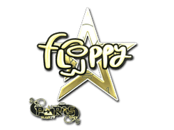 Sticker | floppy (Gold) | Paris 2023