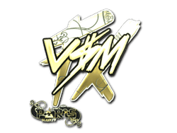 Sticker | v$m (Gold) | Paris 2023