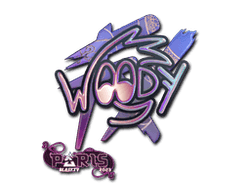 Sticker | WOOD7 (Holo) | Paris 2023