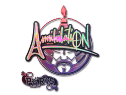 Sticker | ANNIHILATION (Holo) | Paris 2023