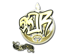 Sticker | sk0R (Gold) | Paris 2023