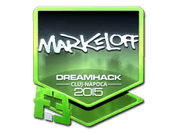 Sticker | markeloff (Foil) | Cluj-Napoca 2015